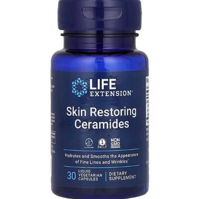 Life Extension Skin restoring Ceramides Керамиды для восстановления кожи капсулы №30