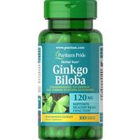 Puritan's Pride Гінкго білоба капсули по 120 мг №100