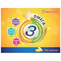 Купити Омега 3 Tabula Vita капсули по 1000 мг №100 (10 блістерів х 10 капсул) Омега 3 Tabula Vita капсули по 1000 мг №100 (10 блістерів х 10 капсул)