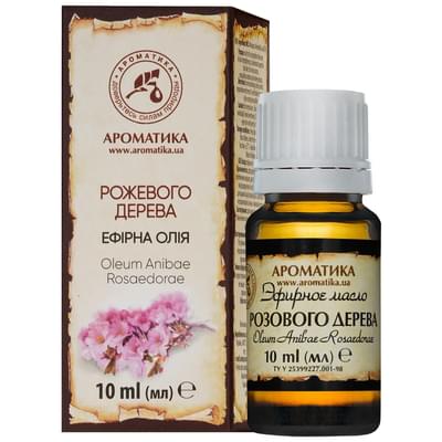 Масло эфирное Ароматика Розового дерева 10 мл