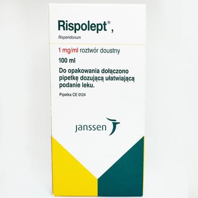 Рисполепт раствор орал. 1 мг/мл по 100 мл (флакон)