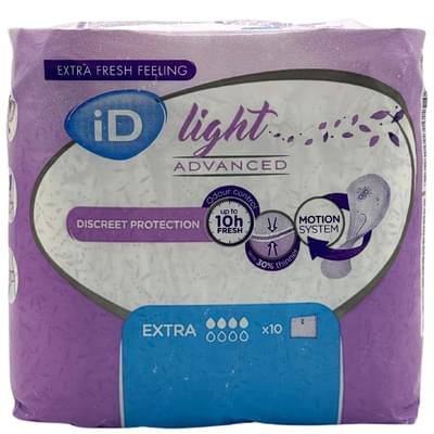 Прокладки урологические iD Light Advanced Extra 10 шт.