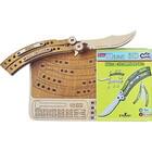 Нож сувенирный Безант Бабочка 26 см х 5 см деревянный