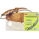 Нож сувенирный Безант Керамбит 21 см х 8 см деревянный