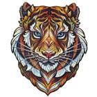 Пазли Тигр 25 см х 22 см дерев'яні