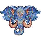 Купити Пазли Слон 25 см х 22 см дерев'яні Пазли Слон 25 см х 22 см дерев'яні