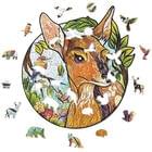 Пазли Олень 25 см х 22 см дерев'яні