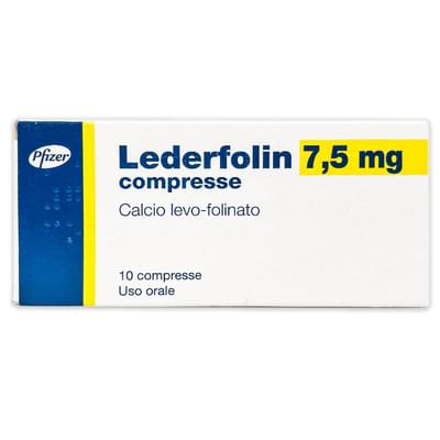 Ледерфолін таблетки по 7,5 мг №10 (блістер)