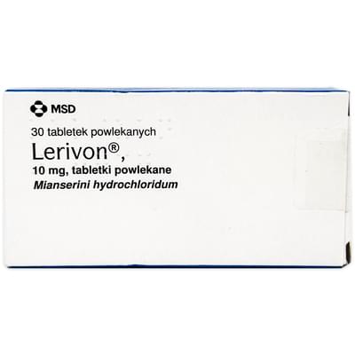 Лерівон таблетки по 10 мг №30 (3 блістери х 10 таблеток)