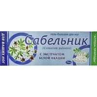 Сабельник з екстрактом білої акації гель-бальзам по 75 г (туба)