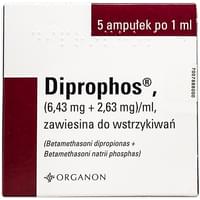 Дипрофос суспензія д/ін. по 1 мл №5 (ампули)