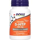 Now 5-НТР 5-Гидрокситриптофан с цитрусовым вкусом таблетки жев. по 100 мг №90