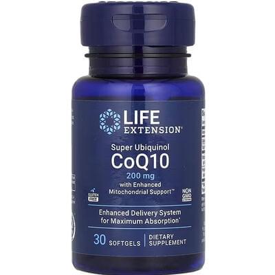 Life Extension Super Ubiquinol CoQ10 капсулы по 200 мг №30