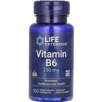 Витамин В6 (пиридоксин) LIFE EXTENSION (Лайф Экстэншн) Vitamin B6 250 мг капсулы 100 шт