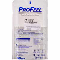 Перчатки хирургические ProFeel DHD Platinum с полимерным покрытием латексные стерильные неприпудренные размер 7,0 пара