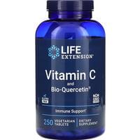 Вітамін С + біо-кверцетин LIFE EXTENSION (Лайф Екстеншн) Vitamin C and Bio-Quercetin Phytosome таблетки 250 шт