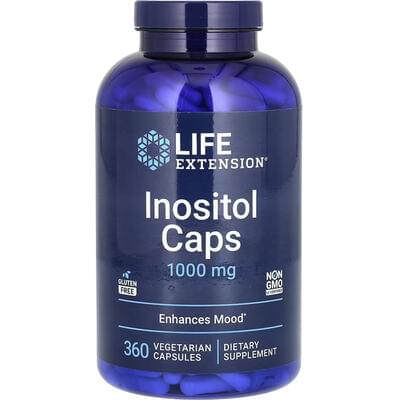 Инозитол LIFE EXTENSION (Лайф Экстэншн) Inositol 1000 мг капсулы 360 шт