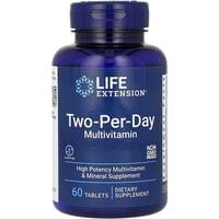 Life Extension Two-Per-Day Tablets Мультивитамины две в день таблетки №60