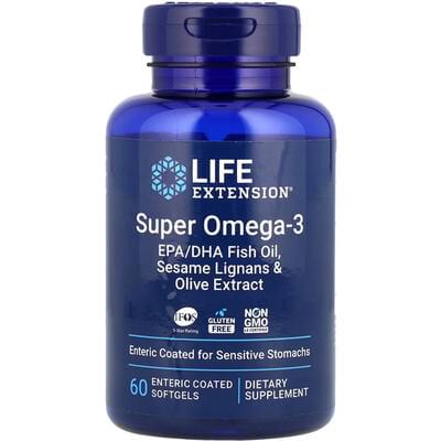 Омега-3 LIFE EXTENSION (Лайф Екстеншн) Omega Foundations капсули флакон 60 шт