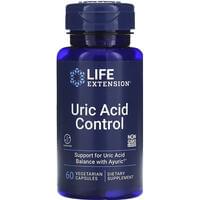 Мочевая кислота контроль LIFE EXTENSION (Лайф Экстэншн) Uric Acid Control капсулы флакон 60 шт