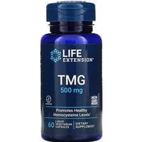 Life Extension Триметилгліцин TMG капсули по 500 мг №60