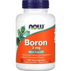 Now Бор капсулы по 3 мг №250