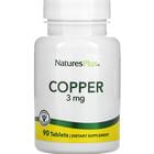 Купить Nature's Plus Copper Медь таблетки по 3 мг №90 Nature's Plus Copper Медь таблетки по 3 мг №90