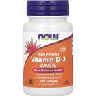Now Витамин Д3 капсулы по 2000 МЕ №240