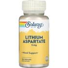 Solaray Lithium Aspartate Літій капсули по 5 мг №100