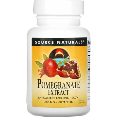 Source Naturals Pomegranate Extract Экстракт граната таблетки по 500 мг №60