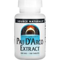 Source Naturals Pau D'Arco По Д'арко таблетки по 500 мг №100