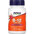 Now Вітамін В12 та фолієва кислота пастилки по 1000 мкг №100