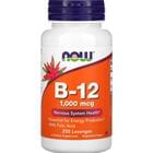 Now Вітамін В12 та фолієва кислота льодяники по 1000 мкг №250