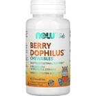 Now Berry Dophilus Пробіотики д/діт. зі смаком ягід таблетки жув. по 2 млрд КУО №60