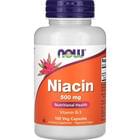 Now Niacin Ніацин (Вітамін В3) капсули по 500 мг №100