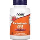 Now Пантотенова кислота капсули по 500 мг №100