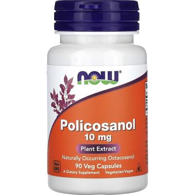 Купити Now Полікозанол капсули по 10 мг №90 Now Полікозанол капсули по 10 мг №90