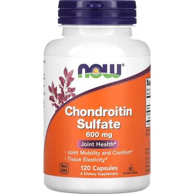 Now Хондроитин сульфат капсулы по 600 мг №120