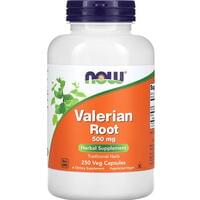 Валеріани корінь NOW (Нау) Valerian Root капсули по 500 мг флакон 250 шт