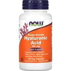 Купить Now Гиалуроновая кислота Двойная сила капсулы по 100 мг №60 Now Гиалуроновая кислота Двойная сила капсулы по 100 мг №60