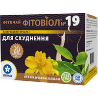 Фиточай Фитовиол №19 для похудения по 1,5 г №20 (фильтр-пакеты)