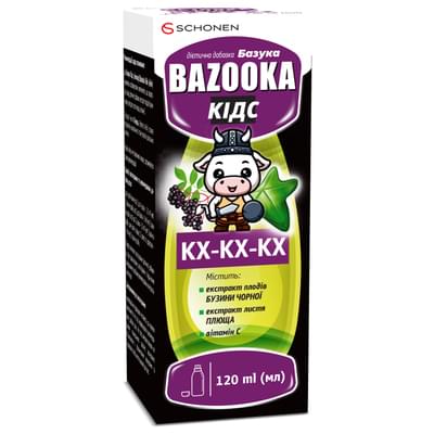 Базука Кидс эликсир по 120 мл (флакон)