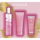 Набор Caudalie Rose de Vigne Xmas 2024 крем для рук 30 мл + гель для душа 50 мл + вода туалетная 50 мл