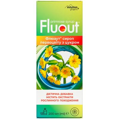 Флюаут Solution Pharm сироп первоцвіту по 200 мл (флакон)