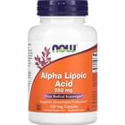 Now Альфа-ліпоєва кислота капсули по 250 мг №120