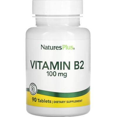 Nature's Plus Вітамін B2 Рибофлавін таблетки №90