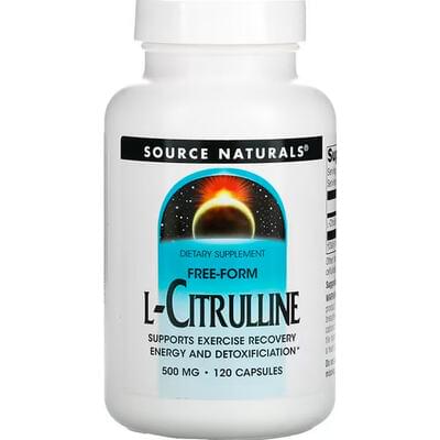 Source Naturals L-цитрулін капсули по 125 мг №120
