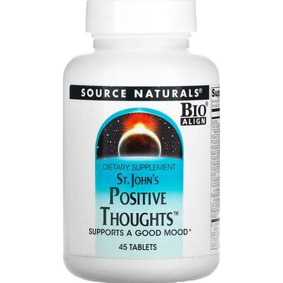 Source Naturals St. John's Positive Thought Поддержание нервной системы таблетки №45