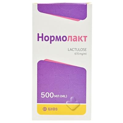 Нормолакт сироп 670 мг/мл по 500 мл (флакон)
