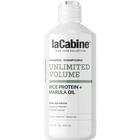 Шампунь La Cabine Unlimited volume для укрепления и объема тонких волос с рисовым протеином 450 мл